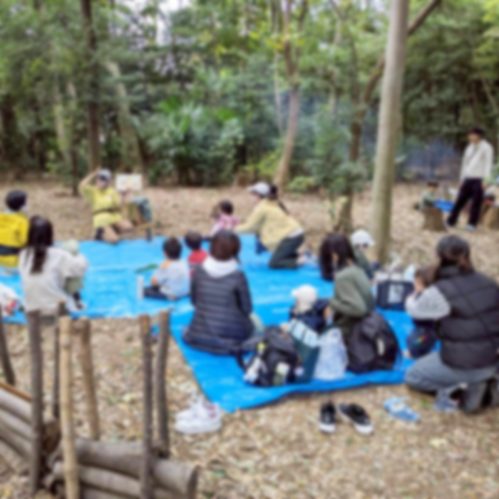 赤ちゃんと森ピクニック