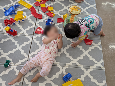 子育て広場＆はすぴぃ名札作成会