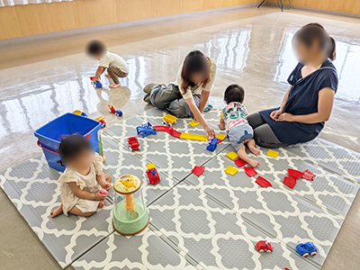 子育て広場＆はすぴぃ名札作成会